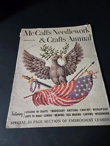 Vintage/ Preowned/ Fair Condition McCall's Needleworkand Crafts Annual - Picture 1 of 13