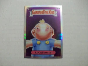 Cubo de basura cromado Topps 2022 niños serie 4 # 195a refractor Lucas Mucas - Imagen 1 de 2