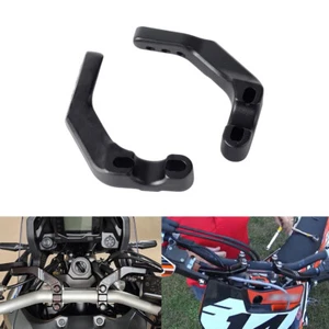 Soporte de guardamanos todoterreno 22,2 mm negro mate para Honda CR CRF Suzuki - Imagen 1 de 9