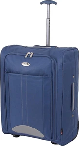 5630 Trolley Economy - Trolley Morbido 2 Ruote 55X40X20 Cm Ultra Leggero Utilizz - Foto 1 di 12