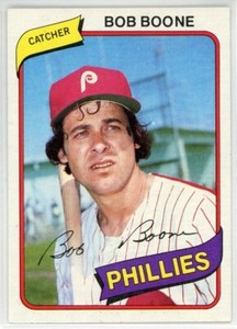 1980 Topps Baseball Bob Boone #470 NM