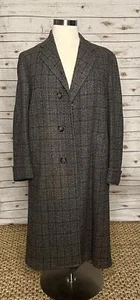 Vintage Hart, Schaffner & Marx Tweed Wollmantel Gr. 44 - Bild 1 von 9