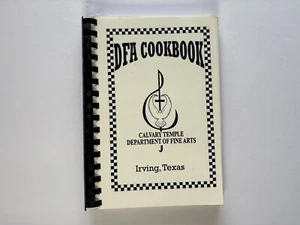 Vintage Cookbook 90s DFA , Calvary Temple Irving Texas, 1998 Vintage Recipes - Bild 1 von 8