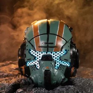 Casco Xcoser 1:1 Titanfall 2 Jack Cooper LED maschera cosplay replica costume oggetti di scena - Foto 1 di 14