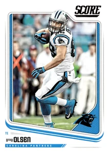 2018 Score - #48 Greg Olsen Panthers - Picture 1 of 2