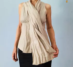 BB Dakota Damen "Metall" Designer Bluse mit Schal - Bild 1 von 14