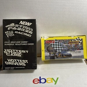 1993 ACTION PACKED SERIES 1, AND 3 RACING CARD BOXES (1 OF EACH) - Picture 1 of 9