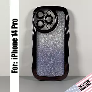 Funda para iPhone 14 Pro - Brillo Púrpura Metálico | Bordes Ondulados | Contorno Delgado - Imagen 1 de 18