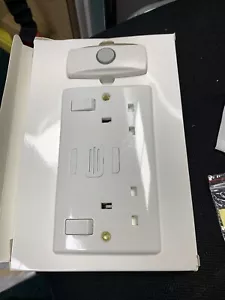 BG 822BELL Socket Double Switched Door Chime White Plastic Door Bell - Picture 1 of 4