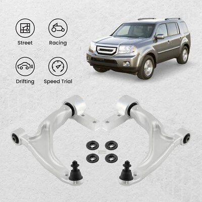 Par de brazos de control inferiores delanteros para Honda Pilot 2009 2010 2011 2012 2013 2014 2015 Foto 1 de 4