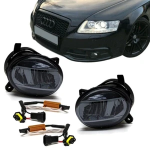 Set VOLL LED Nebelscheinwerfer Smoke für Audi A4 B8 07-11 A6 4F 08-11 Q5 8R - Bild 1 von 3