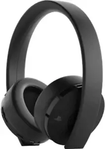 Sony PlayStation 4 Gold Wireless Headset Schwarz 7.1 2018 Videospiel Kopfhörer - Bild 1 von 1