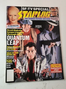 Starlog Magazine #153 Quantum Leap Scott Bakula Dean Stockwell 1990 Apr NM- - Imagen 1 de 4