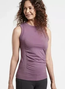 NWT Athleta Foresthill S Ascent Tank Dark Sky Violet Purple Sz Small $59 NEW - Picture 1 of 4