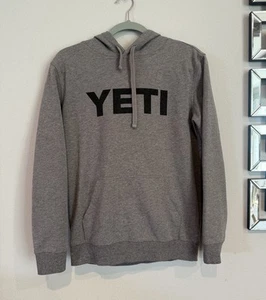 YETI Hoodie Herren XS Grau Langarm Pullover Grafik Kapuzenpullover XS - Bild 1 von 3