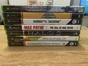 7x Xbox Original Games Bundle Mostly Shooter All Clean With Manuals - Picture 1 of 8