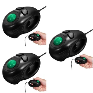 3pcs USB-C Gaming Mouse With Wire: Compact 4D USB Trackball Mouse for Laptops - Picture 1 of 12