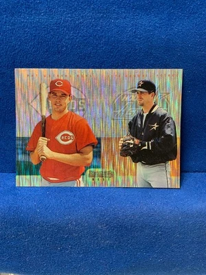 Bowmans Best Jeff Bagwell/Pat Watkins 1995 - Astros/Rojos - Refractor - Tarjeta #:15 Foto 1 de 2