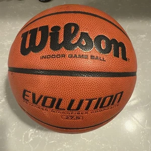 27,5 Wilson Evolution Advanced Microfiber Composite Indoor Basketball WTB0576 - Bild 1 von 6