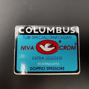 Sticker cadre "COLUMBUS NIVA CROM" N.O.S - Picture 1 of 1