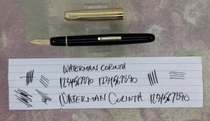 Waterman Corinth Füllfederhalter, 14k Medium, professionell gewartet - Bild 1 von 18