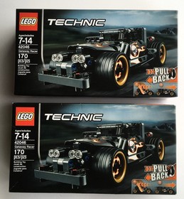 LEGO TECHNIC Getaway Racer Dragster 42046 lot x2 NEW SEALED MIB never opened