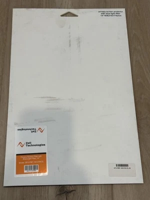 Zell Technologies Privacy Screen Filter 14" Blue Light Filter - Image 1 of 3