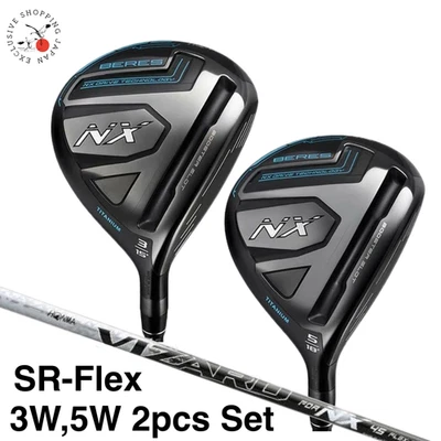 Honma BERES NX Fairway Wood 3W,5W 2pcs Set VIZARD for NX 45 Graphite RH SR-Flex - Image 1 of 4