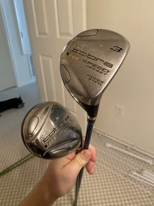 Cobra King M Speed Offset woods — a 3-wood (15°) and 5-wood 18° - Aldila Shafts - Picture 1 of 5