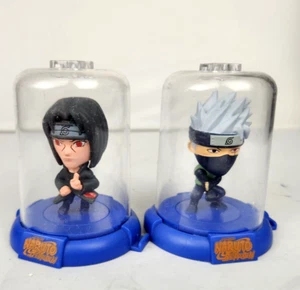 Naruto Shippuden Domez Zag Toys 2" Mini Figures Uchiha Itachi / Hatake Kakashi - Picture 1 of 9