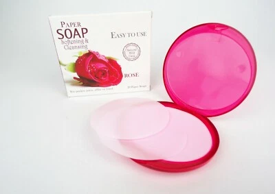 ANCIENT WISDOM Seife Handseife toGo Papierseife Reise-Hygiene 20 Blatt Duft Wahl Reinigung