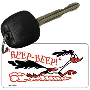 Beep Beep Novelty Aluminum Key Chain - Picture 1 of 1