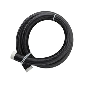 20AN Nylon Braided Stainless Steel Hose Hose Fuel line Oil Cooling Line 5 Foot - Bild 1 von 12
