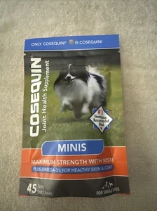 Cosequin Minis Soft Chews Maximum Strength With MSM Plus Omega3 45 Count - Picture 1 of 2
