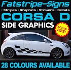 To Fit Vauxhall Corsa D Graphics Stickers Stripes Decals Opel Vxr Sxi Gsi 12