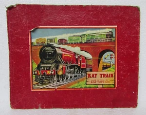 Antiguo Kay Toys Co. de colección Ad. Letrero de papel - Imagen 1 de 10