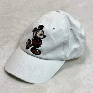 Mickey Mouse Disney Parks Baseball Hat Adjustable White Cap Adult Unisex Size - Bild 1 von 10