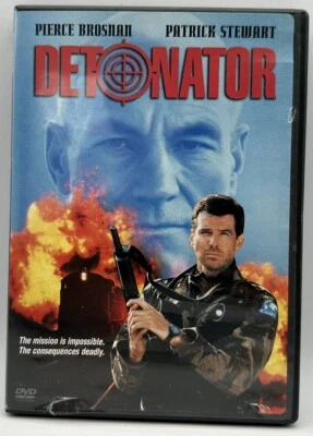 Detonator DVD Pierce Brosnan Patrick Stewart Free Shipping Free Shipping 2003 - Image 1 of 3