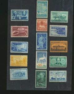 15 Diferentes Como Nuevo NH EE. UU. De Colección 3 ¢ Conmemorativos Antiguos Gran Idea de Regalo - Imagen 1 de 1