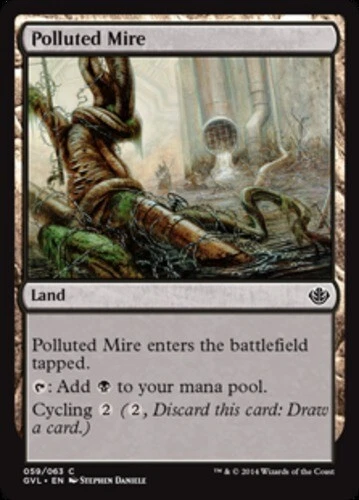 Polluted Mire ~ Lightly Played Duel Decks: Anthology MTG Magic UltimateMTG Land  - Image 1 of 1