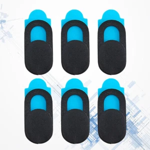  6 Pcs Aufkleber Für Die Kameraabdeckung Webcam-Abdeckungsblocker Laptop - Photo 1/12
