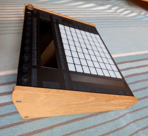 Ableton Push 2 Ständer / Echtholz Seitenteil Eiche / Wooden Side Panel Stand - Bild 1 von 10
