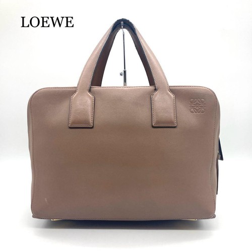 Borsa Loewe Donna Vintage Grande Capacità Goya Weekend Anagramma Boston Edizione Limitata