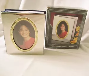 Album argento/ottone International Silver Company contiene 100 foto 4x6 nuovo con scatola - Foto 1 di 12