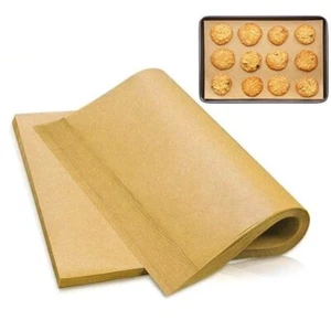 100 Pcs Unbleached Parchment Paper Baking Sheets 12x16 Inches Non-Stick Precu... - Picture 1 of 9