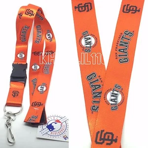 MLB San Francisco Giants Keychain Lanyard - Pick Your Color! - Picture 1 of 17