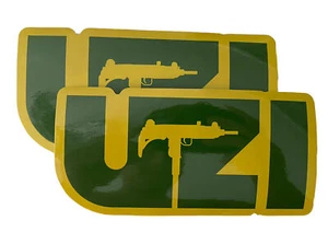 UZI GUN Stickers Decals Sig Sauer Gun Stickers HK GUNS RUGER Decal - Picture 1 of 5