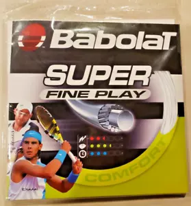 NEW Babolat Super Fine Play 130/16 tennis string white - Picture 1 of 2