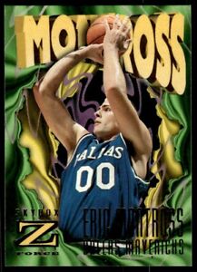 1996-97 SkyBox Z-Force Eric Montross Dallas Mavericks #108
