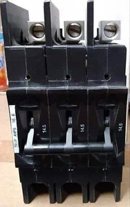 AIRPAX 219-3-8940-27 3 POLE 14.5 AMP  219 MULTI-POLE CIRCUIT PROTECTOR 192599 - Picture 1 of 7